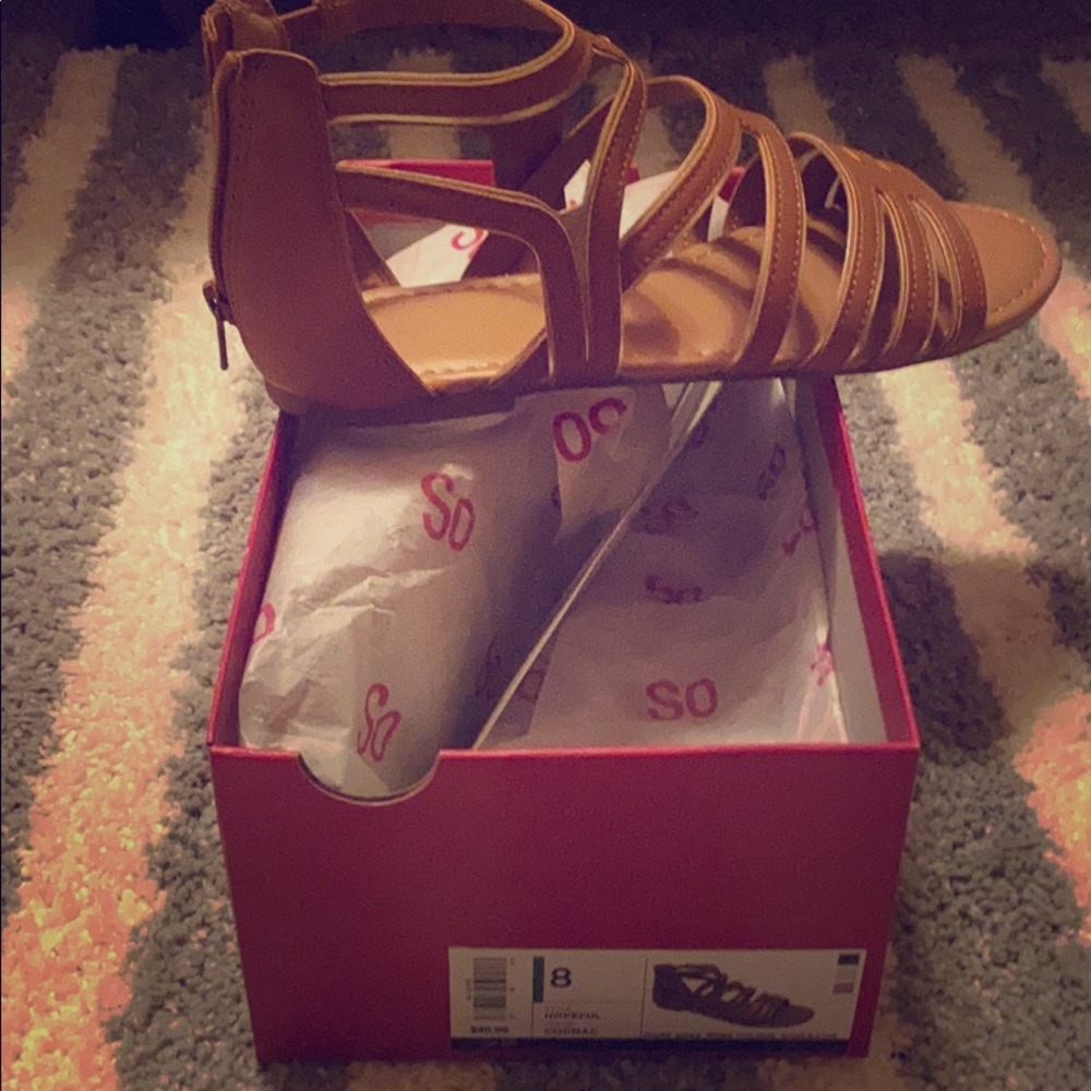 Brand new gladiator sandals
